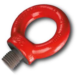 Zeige Details für Ringschraube hochfest - rot lackiert Bild von Ringschraube hochfest - rot lackiert