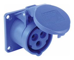 Zeige Details für PCE 32A 3p 230V - Anbausteckdose Bild von PCE 32A 3p 230V - Anbausteckdose