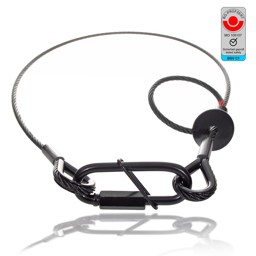 Zeige Details für SAVEKING® 4.0mm - Sicherungsseil schwarz Bild von SAVEKING® 4.0mm - Sicherungsseil schwarz