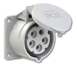 Zeige Details für PCE 16A 5p 1h - Anbausteckdose Bild von PCE 16A 5p 1h - Anbausteckdose