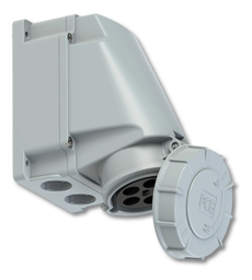 Zeige Details für PCE 63A 5p 1h - Wandsteckdose Bild von PCE 63A 5p 1h - Wandsteckdose