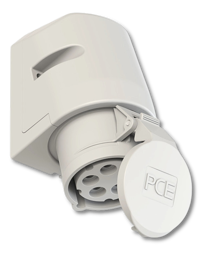 Zeige Details für PCE 16A 5p 1h - Wandsteckdose Bild von PCE 16A 5p 1h - Wandsteckdose