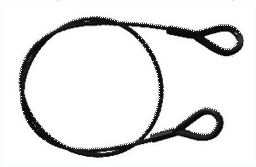 Zeige Details für Sicherungsseil 3.0mm KK BLACK Bild von Sicherungsseil 3.0mm KK BLACK