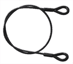 Zeige Details für Sicherungsseil 6.0mm KK BLACK Bild von Sicherungsseil 6.0mm KK BLACK