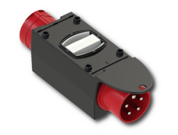 Zeige Details für Adapterstecker  32A auf 16A CEE Bild von Adapterstecker  32A auf 16A CEE