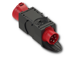 Zeige Details für Adapterstecker  16A auf 32A CEE Bild von Adapterstecker  16A auf 32A CEE