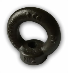 Zeige Details für Ringmutter DIN582 C15E - schwarz verzinkt Bild von Ringmutter DIN582 C15E - schwarz verzinkt