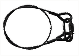 Zeige Details für Sicherungsseil 3.0mm SV BLACK Bild von Sicherungsseil 3.0mm SV BLACK