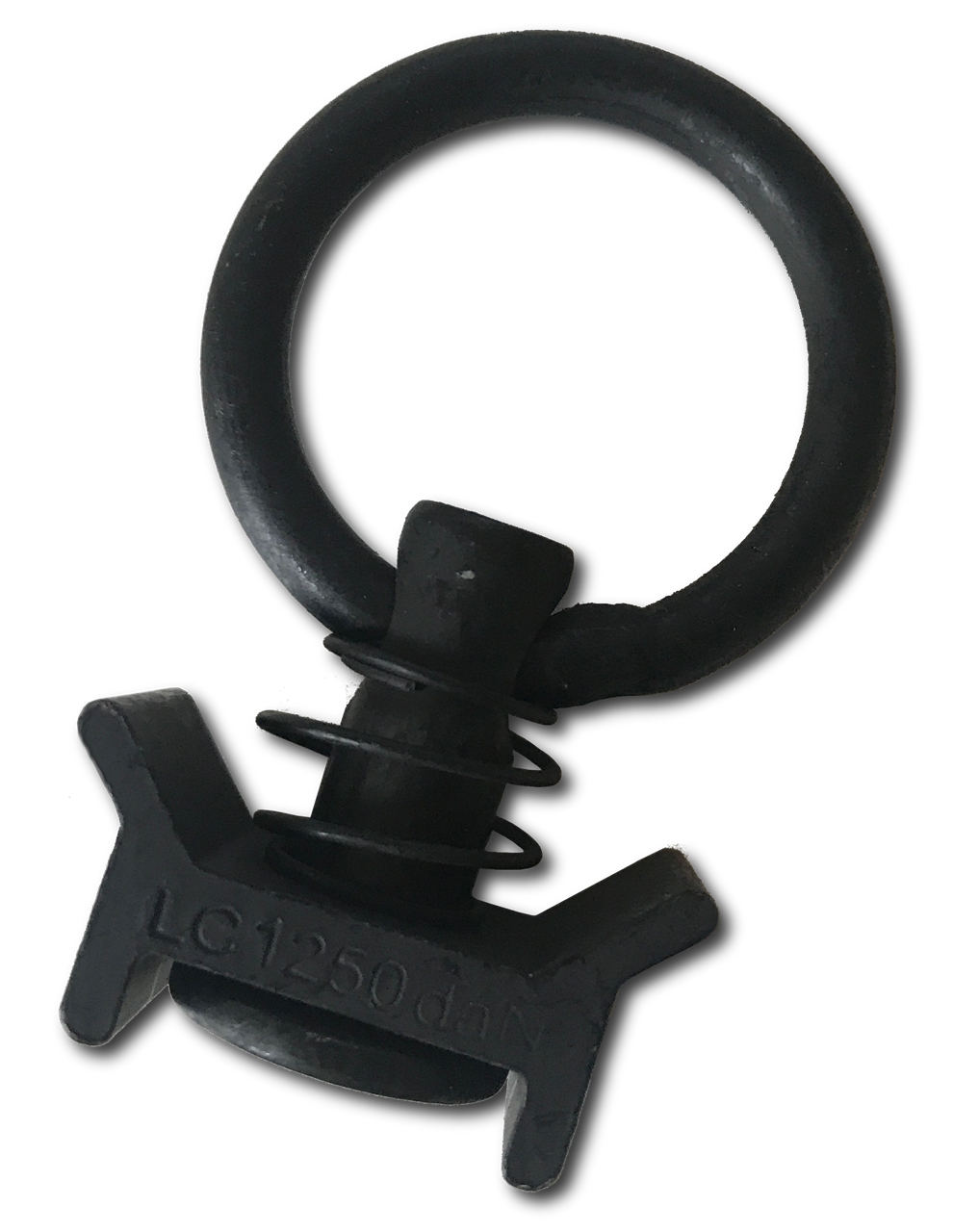 Bild von SINGLE STUD FITTING - schwarz
