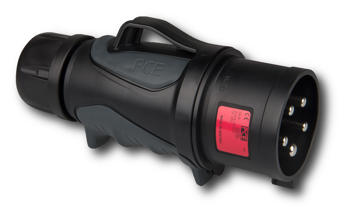 Bild von PCE GRIP 32A 5p 400V - Stecker - schwarz
