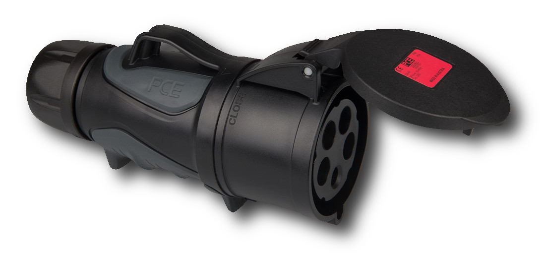 Bild von PCE GRIP 32A 5p 400V - Kupplung - schwarz