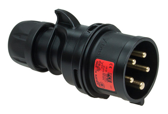 Bild von PCE 32A 5p 400V - Stecker *schwarz*