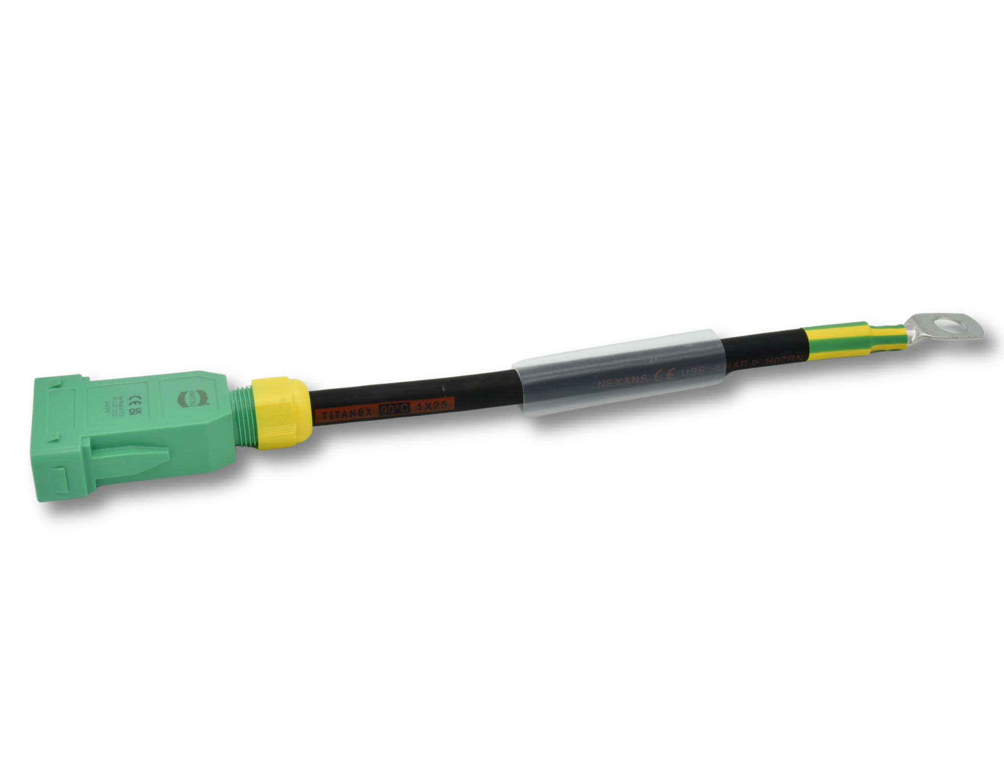 Bild von HAN GND - Adapterkabel Rohrkabelschuh - HAN GND male