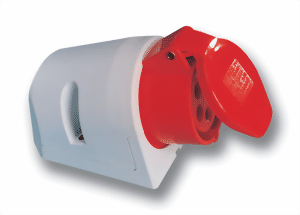 Bild von PCE 16A 5p 400V - Wandsteckdose