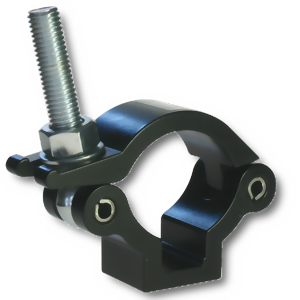 Bild von DOUGHTY Basic Slimline Lightweight Half Coupler (black)