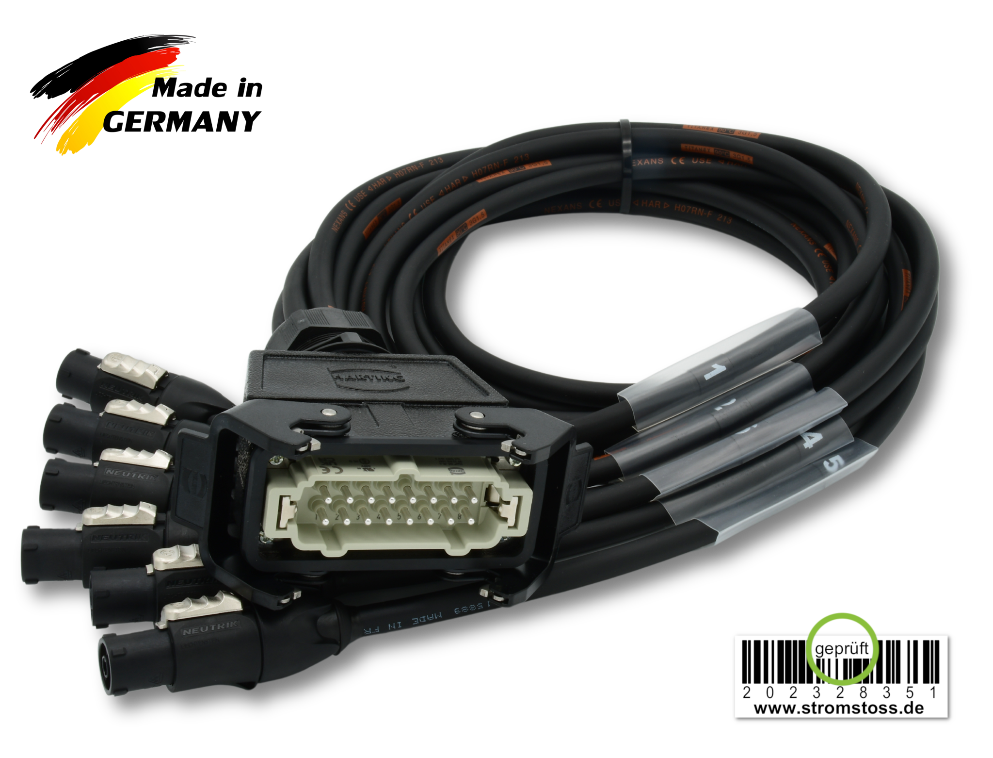 Bild von Lastmulticore-Splitting "Peitsche" - TRUE1